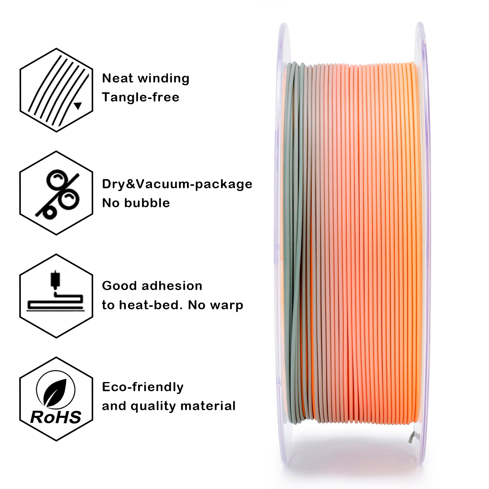 X3D Pro FAST Gradient Matt PLA  - Harvest Bliss