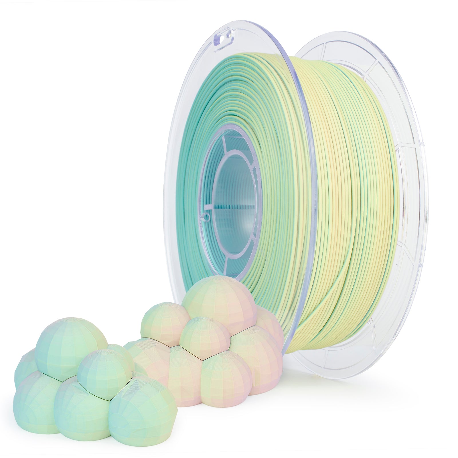Tri-colour Matt PLA - Colourful Mist