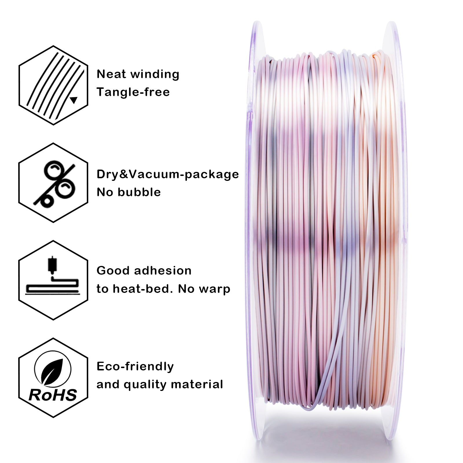 X3D Pro Gradient Silk PLA  - Earth Tone