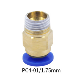 Pneumatic quick connector PC4-M6