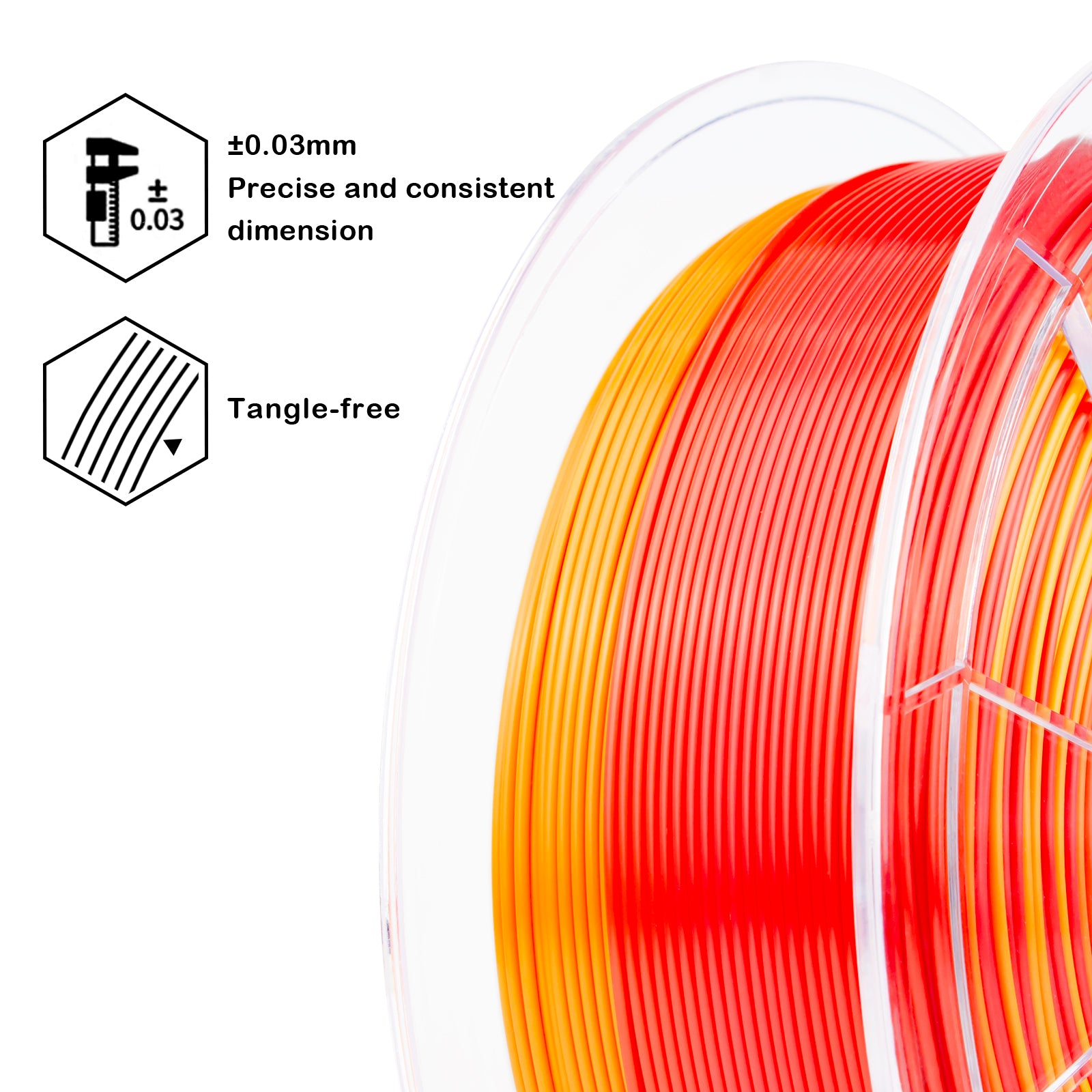 X3D Pro Gradient Silk PLA  - Passionate