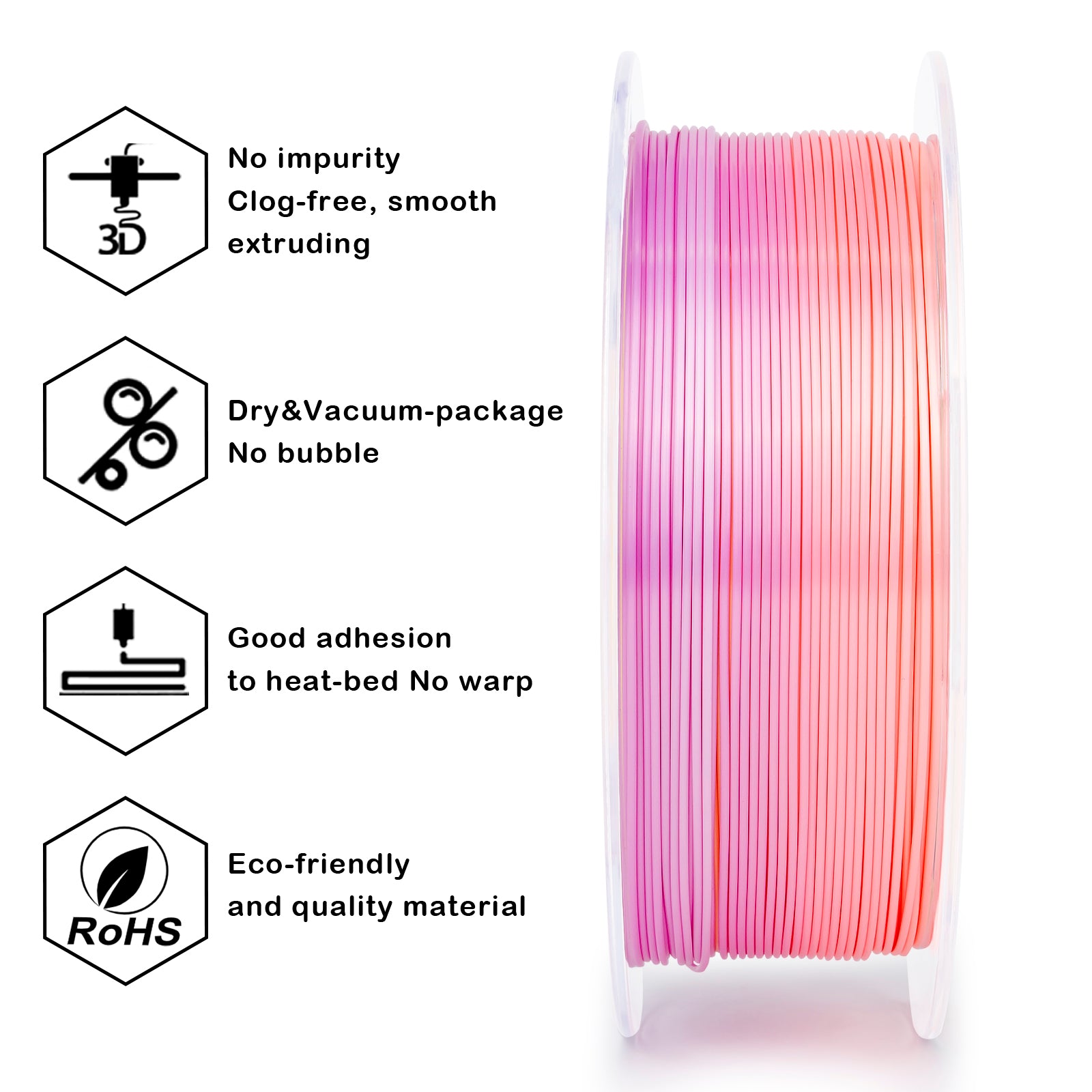 X3D Pro Gradient Silk PLA  - Sweet
