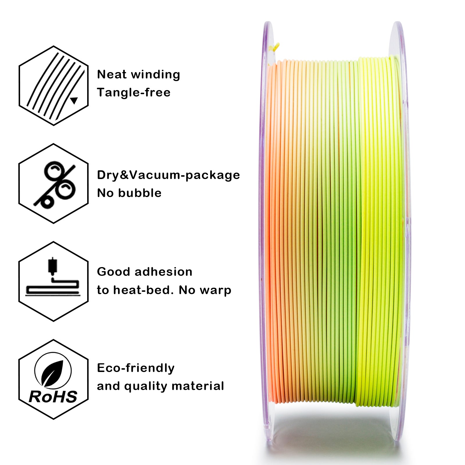 X3D Pro FAST Gradient Matt PLA  - Tropical