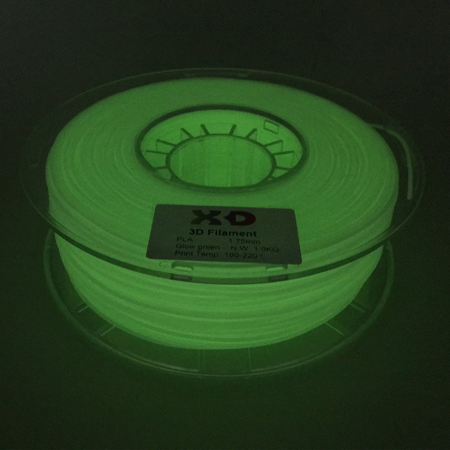 X3D Pro Glow PLA  1kg 1.75 mm in 4 colours