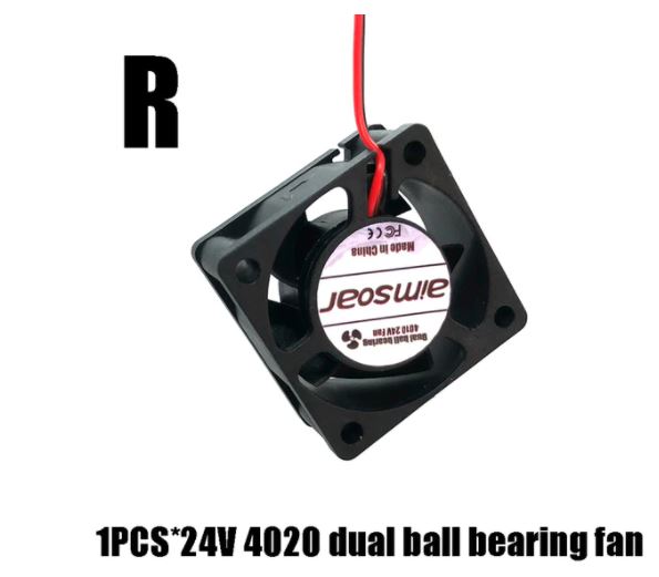 Fan 4020 24V Dual ball Bearing