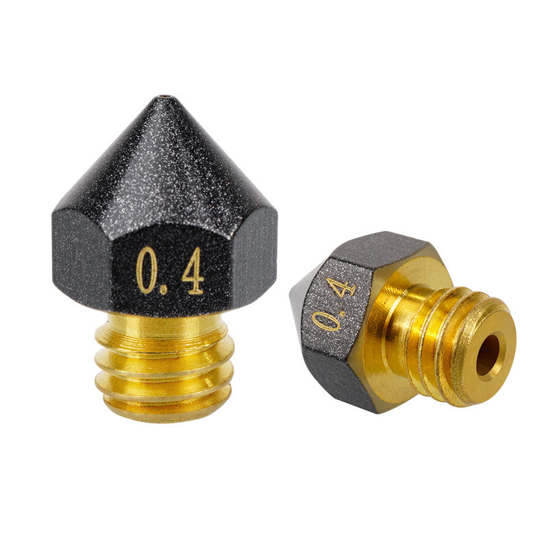 Teflon plated E3D brass nozzle 0.4mm