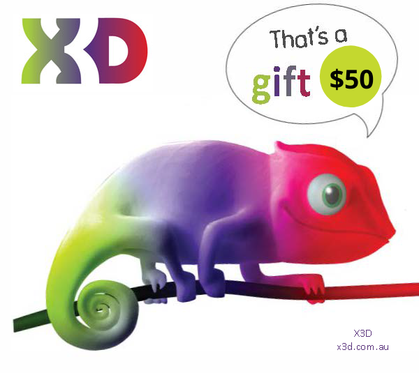 X3D Gift Card